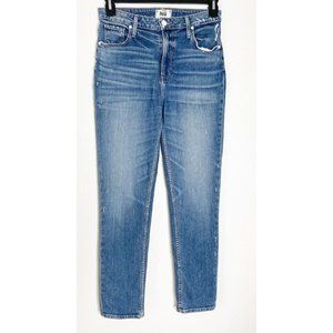 Paige Denim Sarah Slim Ankle Jean Womens Size 29 Medium Wash High Waist